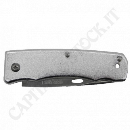 Buy Modern Knife Collection Straight Silver Metal Handle at only €4.90 on Capitanstock