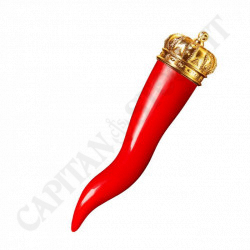 Red Lucky Horn Keychain