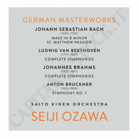 Acquista Decca Saiji Ozawa German Masterworks 15 CD a soli 31,90 € su Capitanstock 