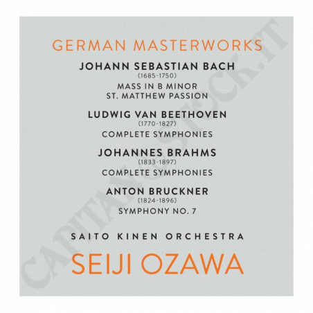 Buy Decca Saiji Ozawa German Masterworks 15 CD at only €31.90 on Capitanstock