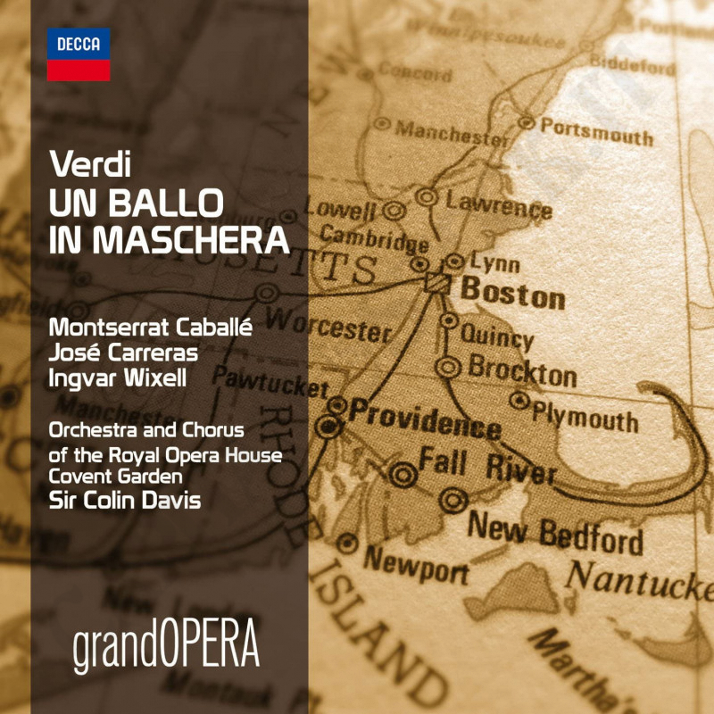 Decca Giuseppe Verdi Un Ballo in Maschera Opera 2 CD Decca Giuseppe Verdi Un Ballo in Maschera Opera 2 CD