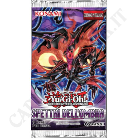 Acquista Yu-Gi-Oh! Spettri dell'Ombra Bustina 9 Carte - IT 6+ a soli 1,50 € su Capitanstock 