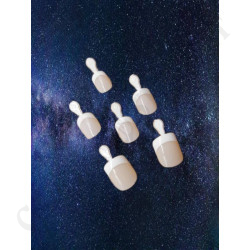 Buy E.M. Nails 100 Pieces False Nails Natural White Tip Background at only €4.50 on Capitanstock