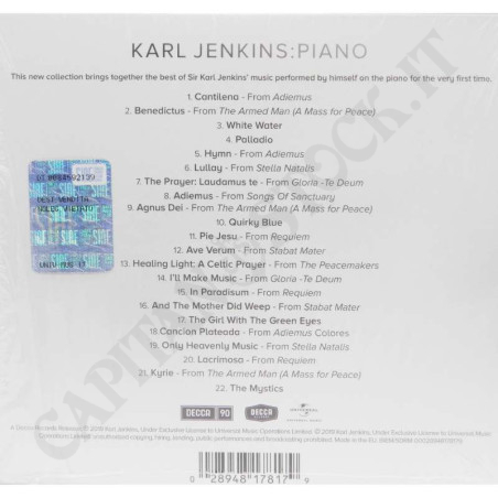 Buy Karl Jenkins Piano CD at only €4.90 on Capitanstock