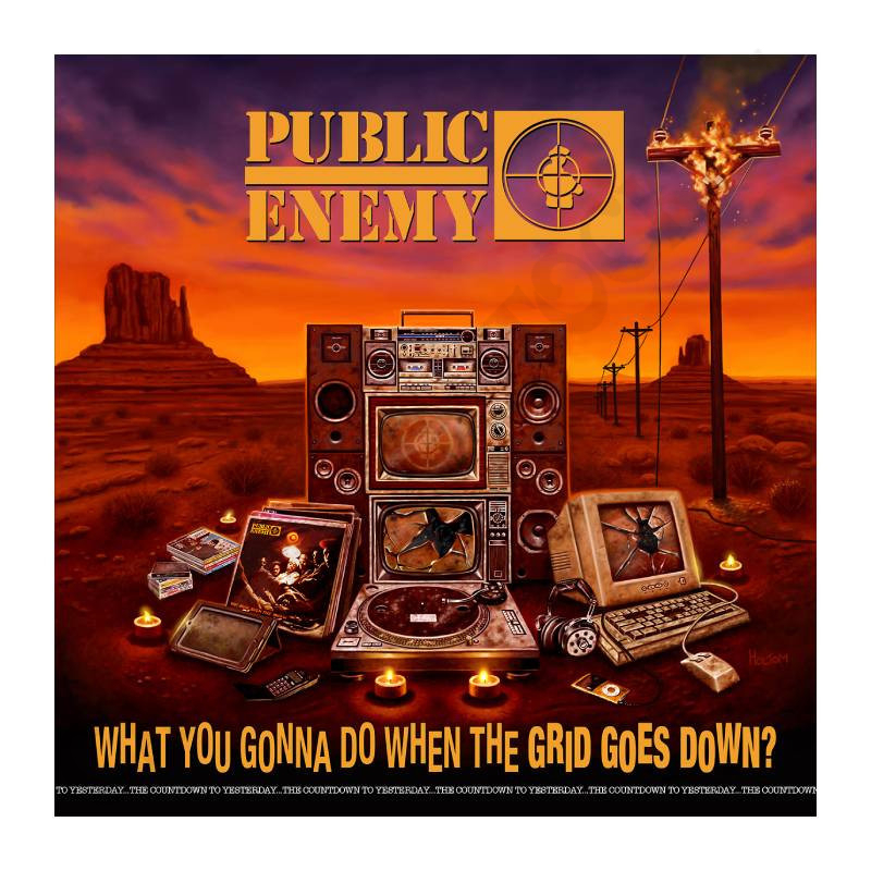 Public Enemy What You Gonna Do When The Grid Goes Down Vinyl