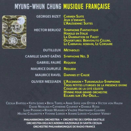 Buy Myung-Whun Chung Musique Francaise 11CD at only €24.21 on Capitanstock
