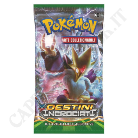 Acquista Pokémon - XY Destini Incrociati - Bustina 10 Carte Aggiuntive - Rarità - IT - Seconda Scelta a soli 16,90 € su Capitanstock 