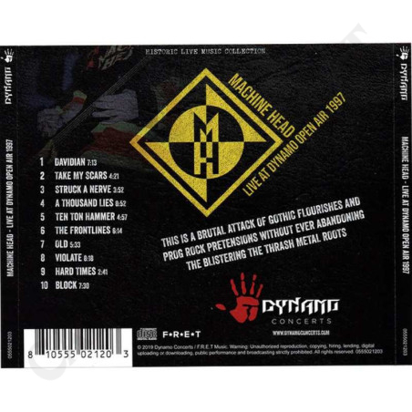 Buy Machine Head Live at Dynamo Open Air 1997 CD at only €14.90 on Capitanstock