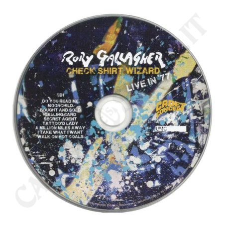 Acquista Rory Gallagher Check Shirt Wizard live in '77 2CD a soli 13,90 € su Capitanstock 