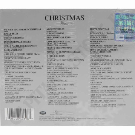 Acquista Christmas The Platinum Collection 3CD a soli 12,90 € su Capitanstock 