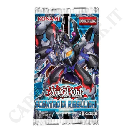 Acquista Yu-Gi-Oh! - Scontro di Ribellioni - Bustina 9 Carte - 1° Edizione - IT 6+ a soli 3,50 € su Capitanstock 
