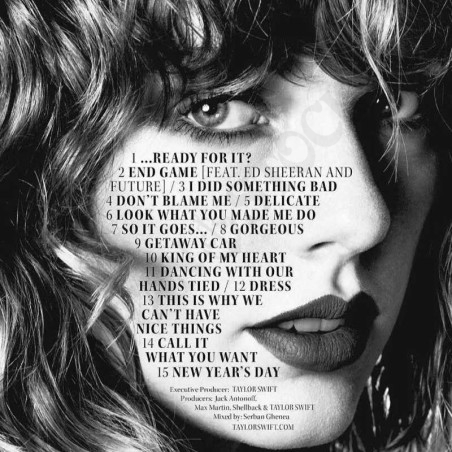 Acquista Taylor Swift Reputation CD a soli 8,50 € su Capitanstock 