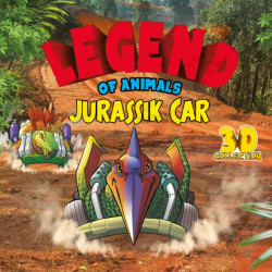Sbabam Legend of Animals Jurassik Car Surprise Bag