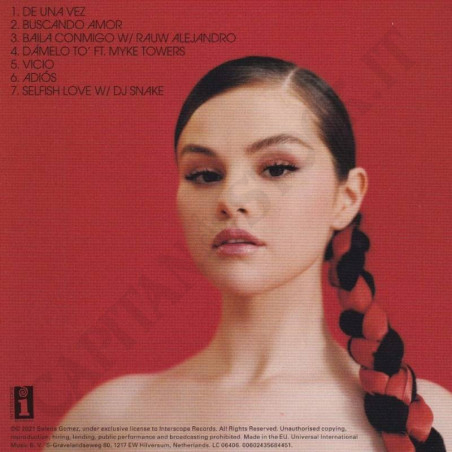 Acquista Selena Gomez Revelacion CD Deluxe Edition a soli 5,20 € su Capitanstock 