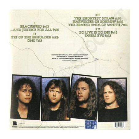 Acquista Metallica ...And Justice for All Doppio Vinile a soli 31,90 € su Capitanstock 