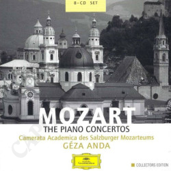 Géza Anda Mozart The Piano Concertos 8 CD