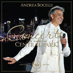 Andrea Bocelli Concerto One Night in Central Park CD DVD