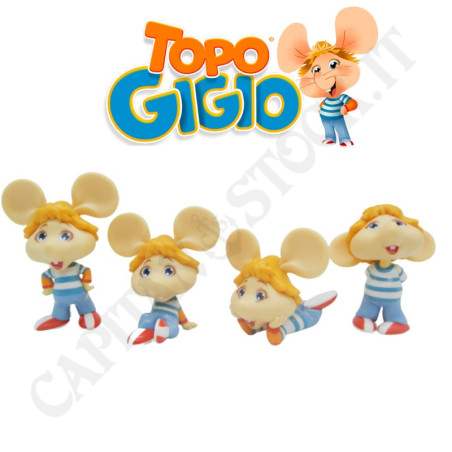 Acquista Topo Gigio Sdraiato Mini Personaggio - Senza Packaging a soli 3,40 € su Capitanstock 