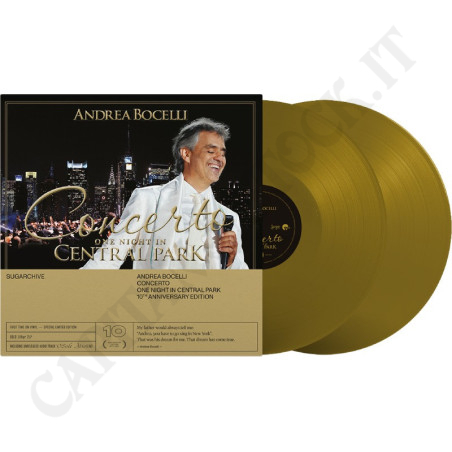 Buy Andrea Bocelli One Night Concert in Central Park Double Vinyl at only €26.90 on Capitanstock