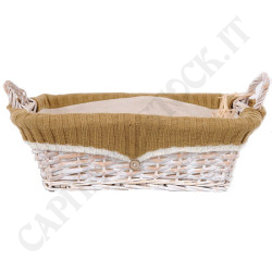Buy Wicker Lined Storage Basket at only €4.90 on Capitanstock