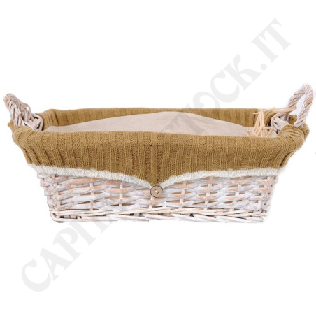 Buy Wicker Lined Storage Basket at only €4.90 on Capitanstock Buy Wicker Lined Storage Basket at only €4.90 on Capitanstock