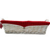 Buy Wicker Lined Basket with Heart at only €5.99 on Capitanstock