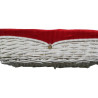 Buy Red Lined Wicker Basket at only €5.99 on Capitanstock