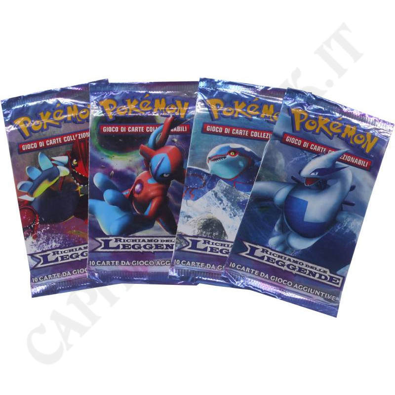 Pokèmon Call of Legends Packet 10 Cards Artset complete