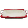 Buy Red Lined Wicker Basket at only €5.99 on Capitanstock