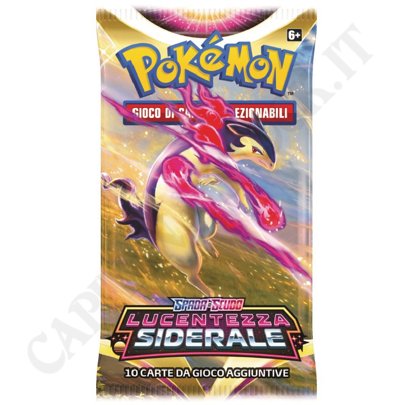 Buy Pokémon Sword and Shield Sidereal Shine - Pack of 10 Additional Cards - IT at only €7.19 on Capitanstock