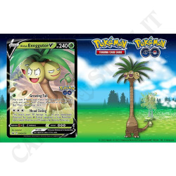 Pokémon Exeggutor di Alola-V Carta Promozionale + Carta Gigante