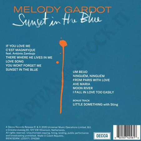 Buy Melody Gardot Sunset in the Blue CD at only €13.99 on Capitanstock