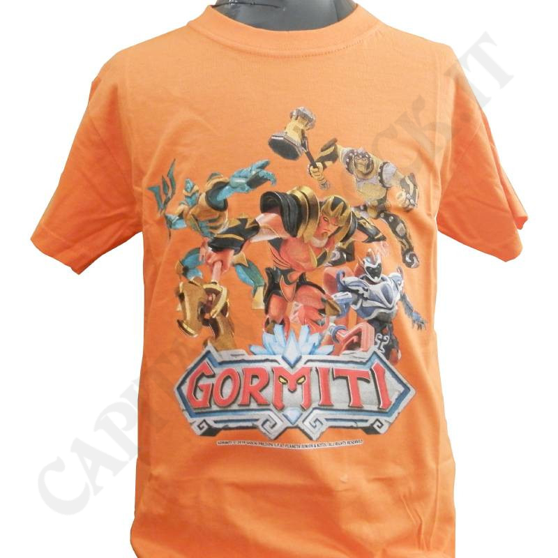 Acquista Gormiti T-Shirt in Cotone 4/6 anni a soli 5,72 € su Capitanstock 