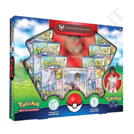 Acquista Pokémon Go Collezione Speciale Squadra Coraggio - Scatola IT a soli 29,95 € su Capitanstock  Acquista Pokémon Go Collezione Speciale Squadra Coraggio - Scatola IT a soli 29,95 € su Capitanstock