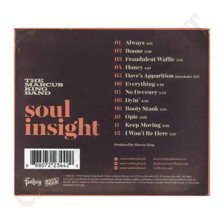 Acquista The Marcus King Band - Soul Insight CD a soli 11,99 € su Capitanstock 