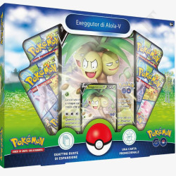 Acquista Pokémon GO Exeggutor di Alola-V - Scatola da Collezione IT a soli 19,50 € su Capitanstock 