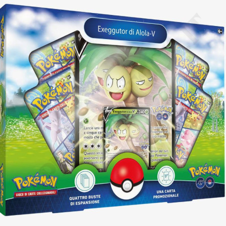 Buy Pokémon GO Alola-V Exeggutor - Collector's Box IT at only €28.99 on Capitanstock Buy Pokémon GO Alola-V Exeggutor - Collector's Box IT at only €28.99 on Capitanstock