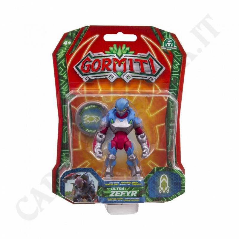 Gormiti Ultra Zefyr Personaggio - Packaging Rovinato