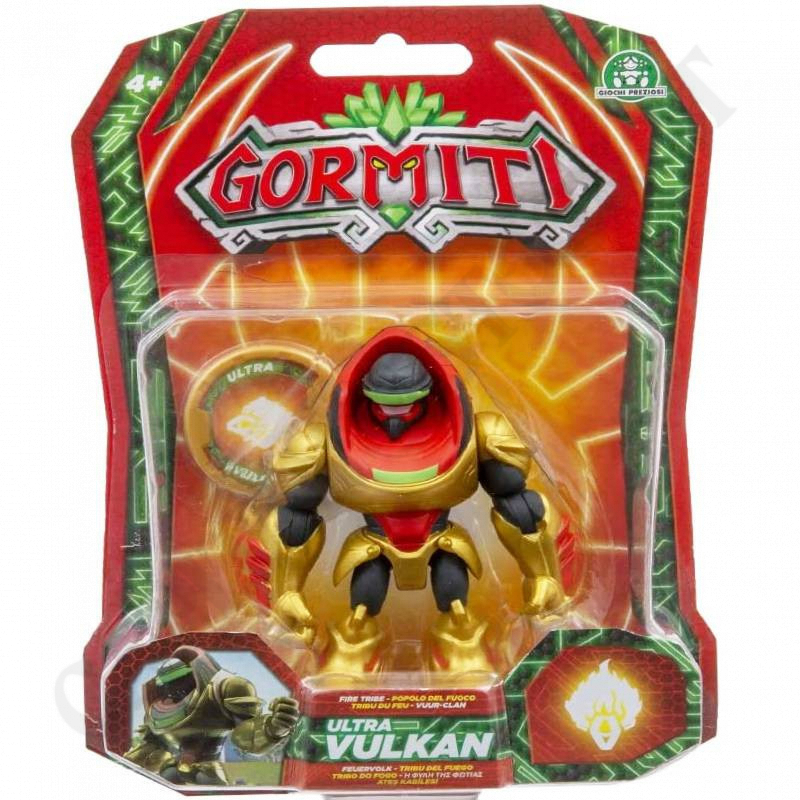 Gormiti Ultra Vulkan Character - Damaged Packaging
