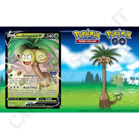 Acquista Pokémon GO Exeggutor di Alola-V - Scatola da Collezione IT - Lievi Imperfezioni a soli 26,99 € su Capitanstock 