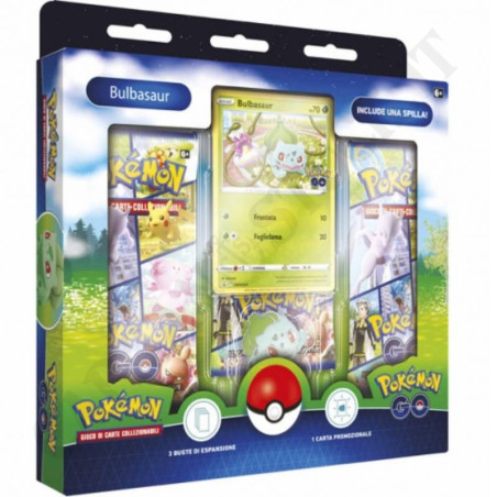 Buy Pokémon Go Bulbasaur Collection Box with Pin - ITA - Small Imperfection at only €18.50 on Capitanstock Buy Pokémon Go Bulbasaur Collection Box with Pin - ITA - Small Imperfection at only €18.50 on Capitanstock