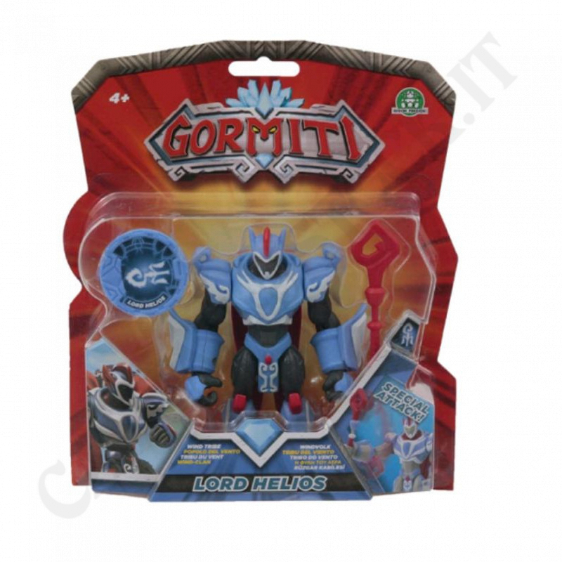 Gormiti Lord Helios Character 12cm - Damaged Packaging