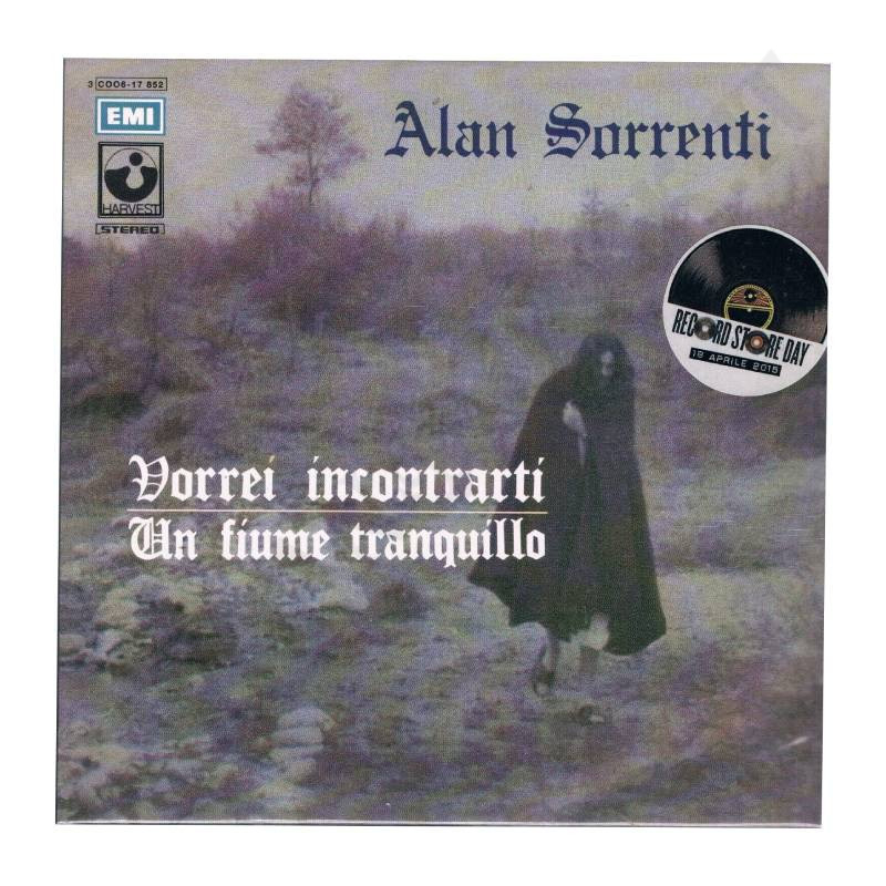 Alan Sorrenti Vorrei Incontrarti - Un Fiume Tranquillo 45 rpm vinyl Alan Sorrenti Vorrei Incontrarti - Un Fiume Tranquillo 45 rpm vinyl