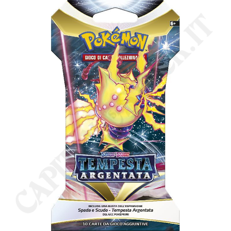 Acquista Pokémon Spada e Scudo Tempesta Argentata Bustina 10 Carte Blister Paper Sleeve - IT a soli 5,50 € su Capitanstock 