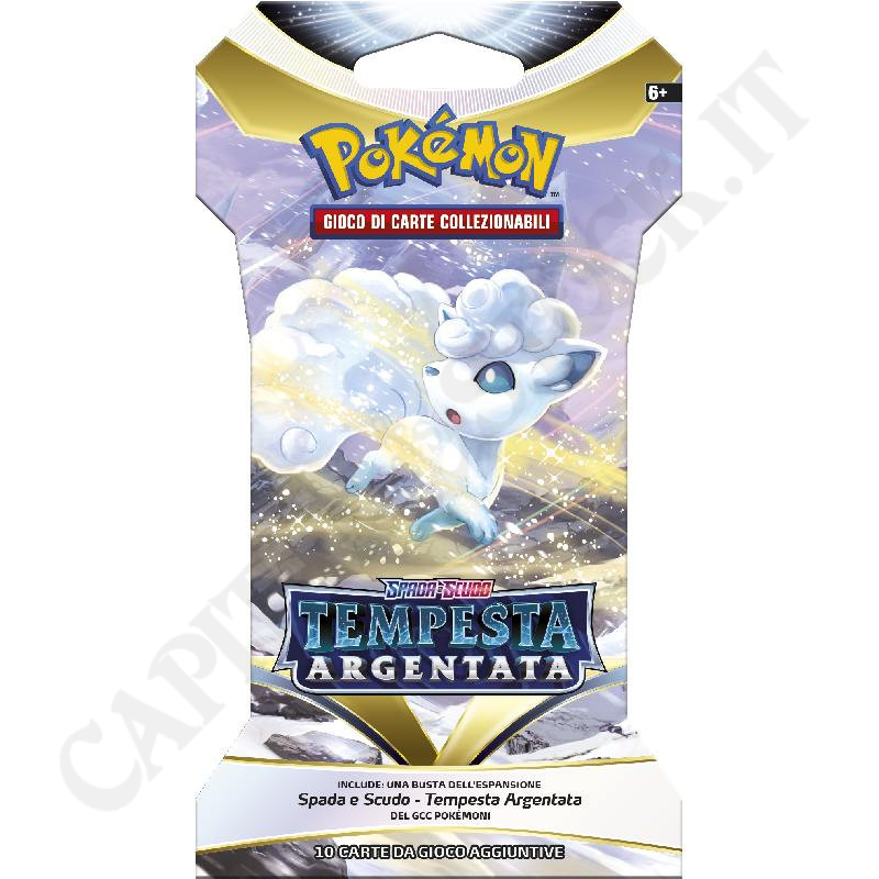 Acquista Pokémon Spada e Scudo Tempesta Argentata Bustina 10 Carte Blister Paper Sleeve - IT a soli 5,50 € su Capitanstock 