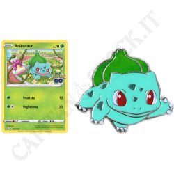 Pokémon Card Rare Bulbasaur Ps 70 + Pin - IT