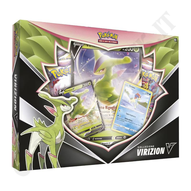 Pokémon Base Collection Virizion V PS 200 - Collector Box IT