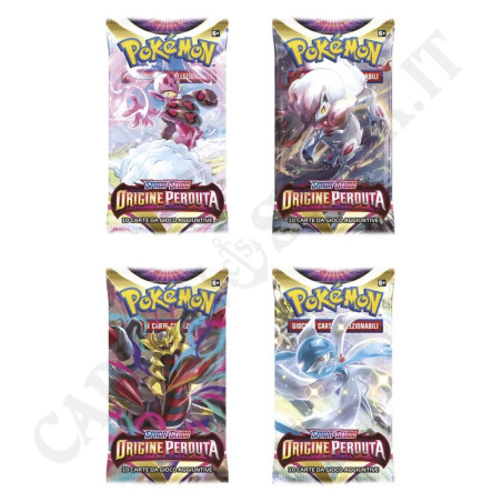 Buy Pokémon Sword and Shield Lost Origin Pack of 10 Additional Cards - IT at only €10.90 on Capitanstock