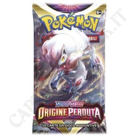 Acquista Pokémon Spada e Scudo Origine Perduta Bustina 10 Carte Aggiuntive - IT a soli 10,90 € su Capitanstock 