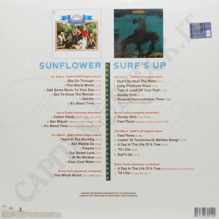 Buy The Beach boys Feel Flows The Sunflower & Surf's Up Sessions 1969-1971 - 2 LP at only €27.39 on Capitanstock